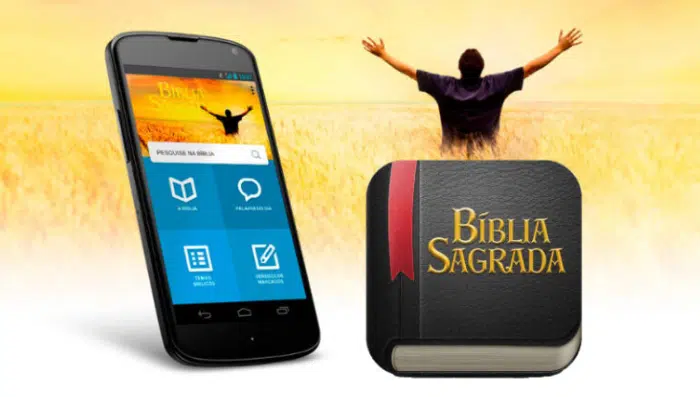 Leia a Bíblia Sagrada no seu celular – Baixe agora o aplicativo.