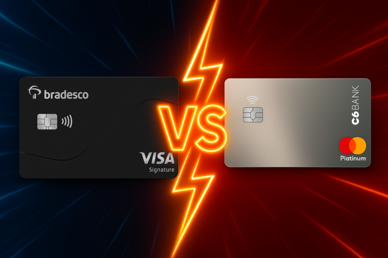 C6 Platinum x Bradesco Visa Signature: Qual desses cartões combina mais com o seu estilo de vida?