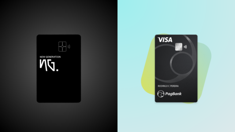 NG Cash x PagBank Visa: Qual cartão de crédito faz mais sentido para você?