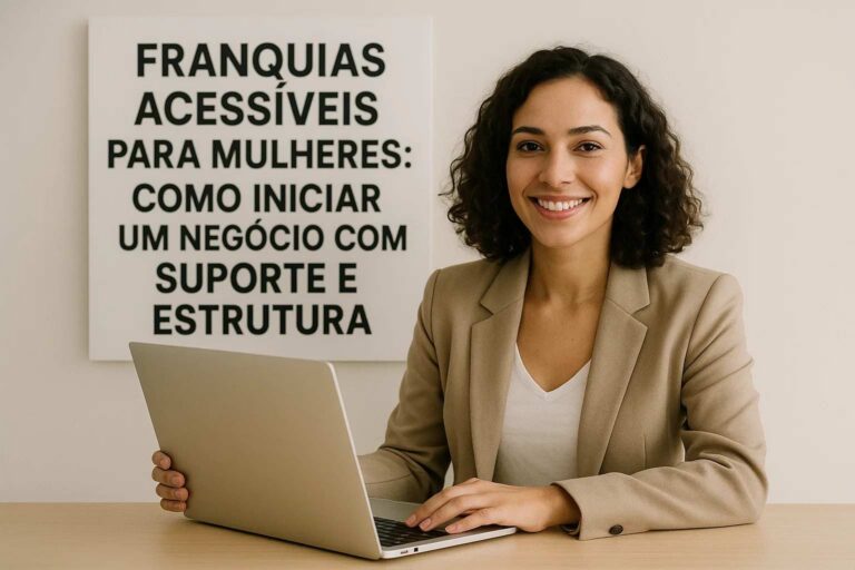 Franquias acessíveis para mulheres: como iniciar um negócio com suporte e estrutura?