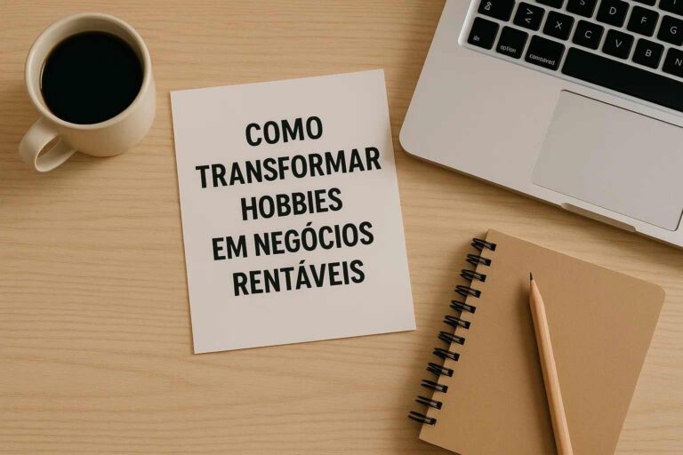Como transformar hobbies em negócios rentáveis?