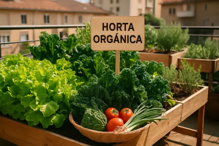 Agricultura urbana e horta em casa: vendendo produtos orgânicos