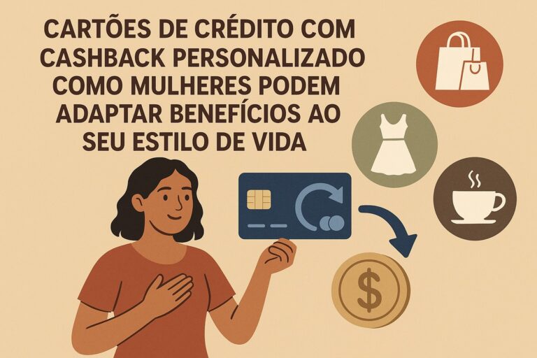 Cartões de crédito com cashback personalizado: Como mulheres podem adaptar benefícios ao seu estilo de vida