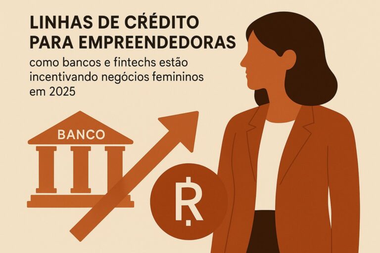 Linhas de crédito para empreendedoras: como bancos e fintechs estão incentivando negócios femininos em 2025