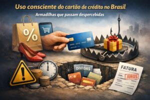 Uso consciente do cartão de crédito no Brasil: armadilhas que passam despercebidas
