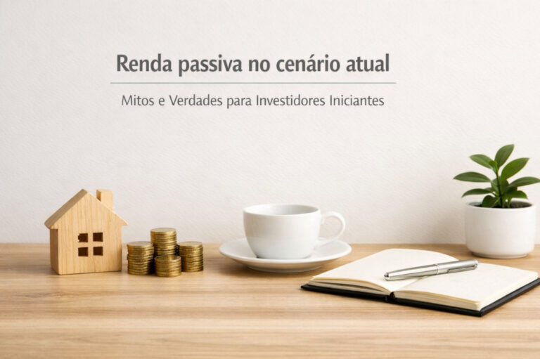 Renda passiva no cenário atual: mitos e verdades para investidores iniciantes