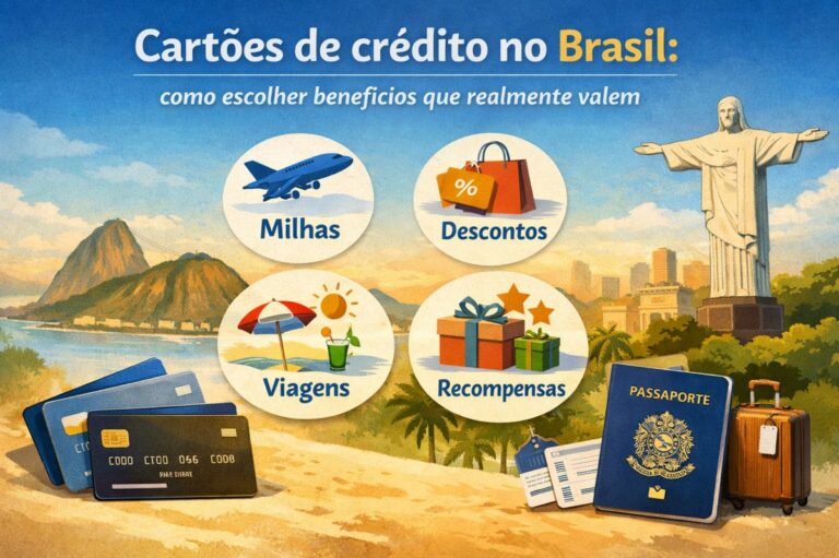 Cartões de crédito no Brasil: como escolher benefícios que realmente valem