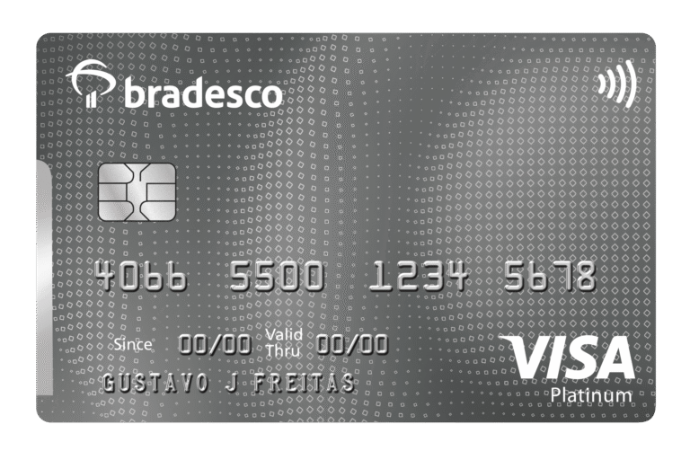 Cartão Bradesco Visa Platinum: Venha conhecer tudo sobre os serviços!