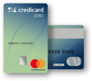 Conheça o cartão Credicard Zero, completamente sem anuidade!