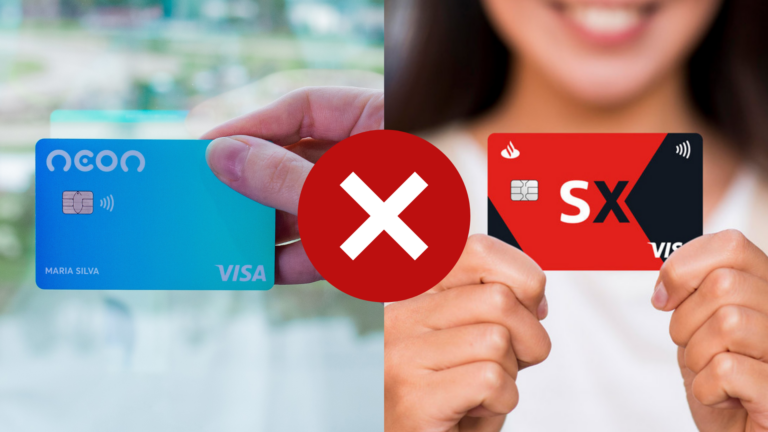Neon x Santander SX: Qual é o melhor cartão?