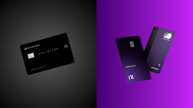 Santander Unlimited ou Nubank Ultravioleta: Qual o melhor cartão na categoria Black?