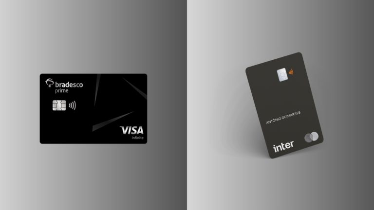 Bradesco Visa Infinite ou Inter Black: Duelo de gigantes