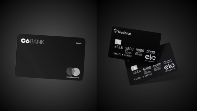 C6 Black ou Bradesco Elo Nanquim: Saiba qual deles vai conquistar suas compras