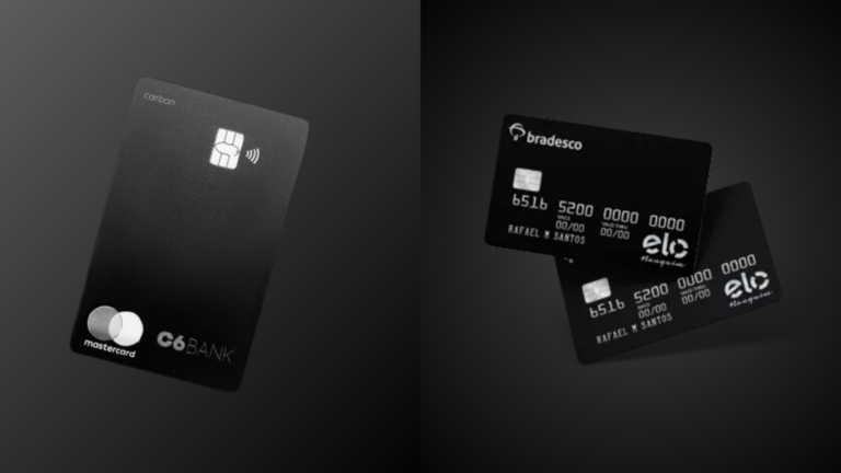 C6 Bank Carbon x Bradesco Elo Nanquim: Qual cartão premium vale mais a pena?