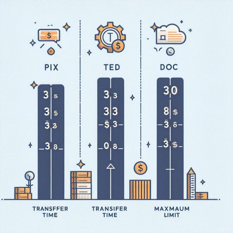 Pix, TED ou DOC? Descubra qual método de transferência realmente vale a pena em 2025