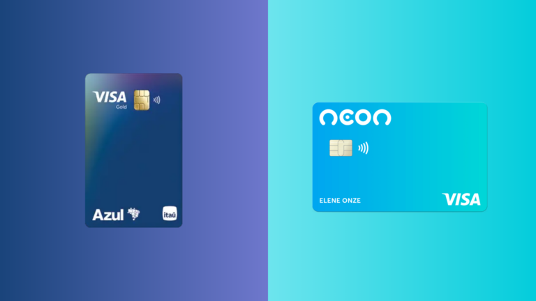 Azul Gold x Neon: Qual cartão vale mais a pena em 2025?