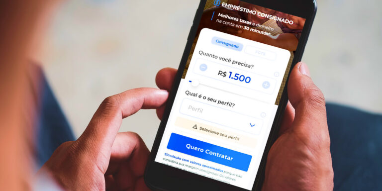 Passo a passo para simular um empréstimo antes de contratar!