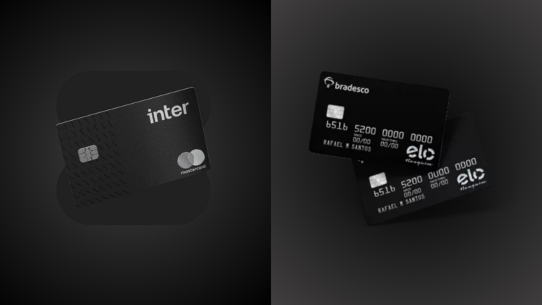 Banco Inter Black x Bradesco Elo Nanquim: Comparativo entre cartões premium