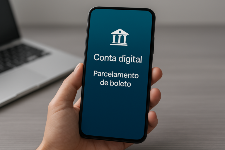 Como funciona o parcelamento de boletos em contas digitais?