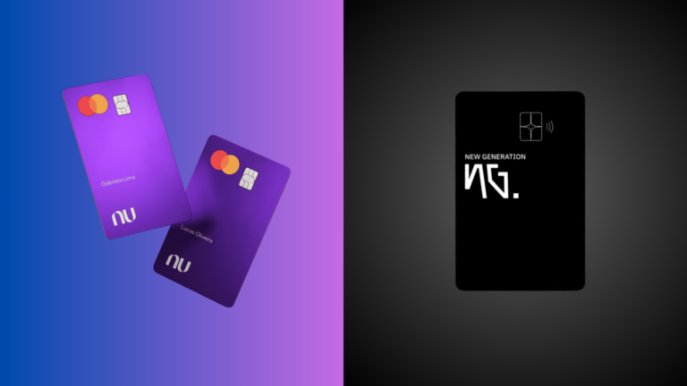 Nubank x NG Cash: Quem leva a melhor na disputa dos cartões digitais?