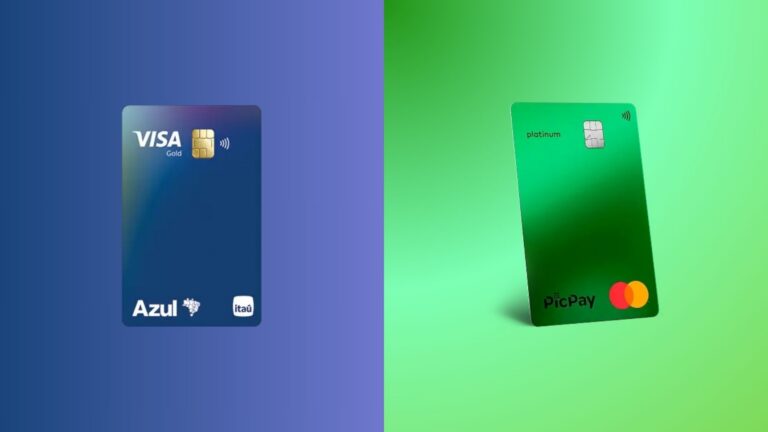 Azul Gold x PicPay Platinum: Qual desses cartões é o parceiro ideal para o seu bolso?