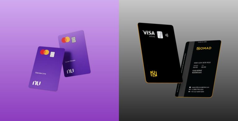 Nubank x Nomad: qual cartão de crédito vale mais a pena?